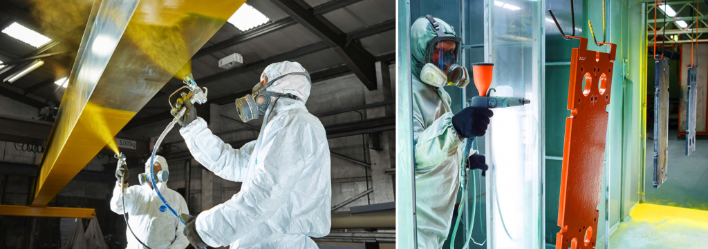 Безвоздушная окраска